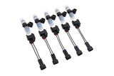 Injector Dynamics ID1300X Fuel Injector Set for DAZA with PNP Harness | UH007-FLA