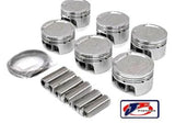 Piston Set by JE - 82.0mm Bore | 11.3:1 CR | Stock Stroke - 90.3mm - 24v VR6 | 279958