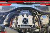 JH Motorsports JHM Billet Supercharger Plate (Replaces factory cover) - Audi / B8 / C6 / C7 / D4 / 4L / S4 / S5 / Q5 / SQ5 / A6 / A7 / A8 / Q7