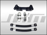 JH Motorsports Black JHM Billet Crankcase Breather Vent Hose Kit (PCV) - Audi / B8 / RS4 / RS5 / 4.2L JHM-079103210E-079103209CB-BK