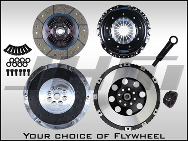 JHM - R Series Lightweight Flywheel (Chrome - Moly Forged) and Clutch Combo for B5 - S4, C5 A6 - allroad w 2.7T | JHM-27TLWFWCC-R-forged