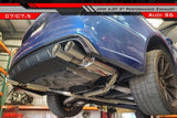 JH Motorsports JHMotorsports 3" Performance Cat-back Exhaust (Race / Valved) - Audi / 4.0T / C7 / S6 JHM-40TCBEV-C7S6