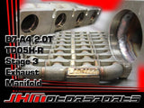 JHM - TD05H - R Stage 3 Big Turbo (SS LOG MANIFOLD) MANIFOLD ONLY for B7 - A4 2.0T | JHM-B7A420TBT-LOGmanifoldONLY