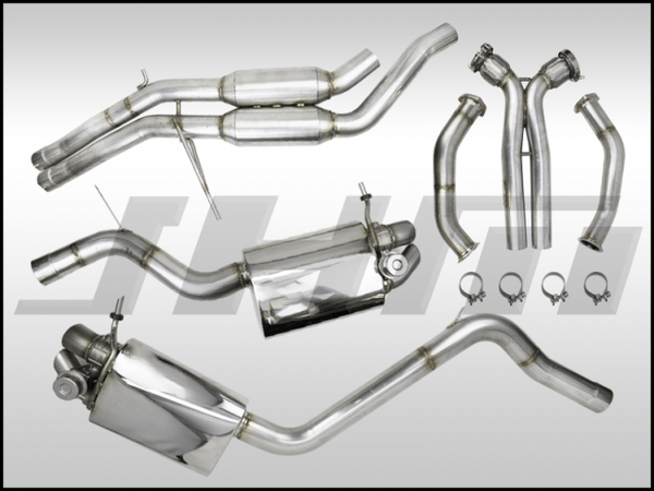 JHM - Exhaust - Full - 2.75" Performance Exhaust - Valved - Downpipes and Cat - Back (JHM) for B8 - RS5 4.2L | JHM-RS5CBEV