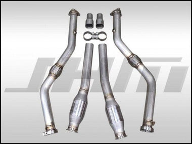 JHM - Exhaust - Downpipes - High - Flow Cats - Non Resonated - (JHM) for C6 - A6 3.0T | JHM-C630TDPHFC