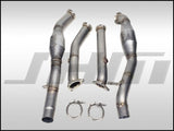 JHM - Exhaust - High - Flow Cat Downpipes w/ Integrated Baffle System - (JHM) for Q7 3.0T | JHM-Q730TDPHFCIBS