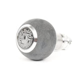 BFI GS2 Heavy Weight Shift Knob - Gray Alcantara (981 / 991 Porsche Fitment) | GS2P91UF