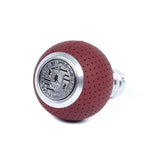 BFI GS2 Heavy Weight Shift Knob - Magma Red Air Leather (MINI Fitment) | GS2MMINI