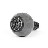 BFI GS2 Heavy Weight Shift Knob - Gray Alcantara - Black Anodized (981 / 991 Porsche Fitment) | GS2SUFP91