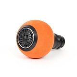 BFI GS2 Heavy Weight Shift Knob - Orange Alcantara - Black Anodized (981 / 991 Porsche Fitment) | GS2P91SUO