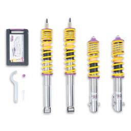 KW Coilover Kit V1 - VW Mk3 Golf / Jetta / Cabrio FWD 93-99.5' | 10280004