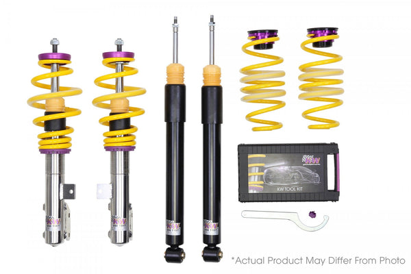 KW Suspensions KW V2 Coilover Kit Bundle - BMW 4 Series Coupe; M440i 4WD xDrive; with electronic dampers | 152200DA
