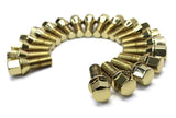 Lug Bolt Cone Seat 14x1.5 - (Full set of 20) - Gold