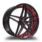 Marquee Wheels 20x9.0 et35 / 5x108 / cb66.56 Marquee Wheels M3259 20" 5x108 Black / Red 3259209510835BR