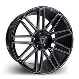 Marquee Wheels 19x9.5 et38 / 5x112 / cb66.6 Marquee Wheels M3767 19" 5x112 Black / Milled 37671995511238GBMD