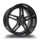 Marquee Wheels 20x9.0 et35 / 5x112 / cb66.66 Marquee Wheels M5329 20" 5x112 Black / Milled 5329209511235BMD