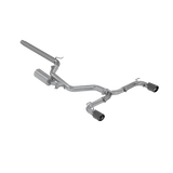 MBRP MBRP PRO Series VW Mk7 GTI 3" Cat Back Dual Exhaust System with CF Tips S46063CF