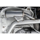 MBRP MBRP PRO Series VW Mk7 GTI 3" Cat Back Dual Exhaust System with CF Tips S46063CF