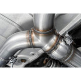 MBRP MBRP PRO Series VW Mk7 GTI 3" Cat Back Dual Exhaust System with CF Tips S46063CF