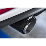 MBRP MBRP PRO Series VW Mk7 GTI 3" Cat Back Dual Exhaust System with CF Tips S46063CF