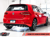 AWE Tuning SwitchPath™ Exhaust with Diamond Black Tips, 102mm AWE Tuning Mk7 Golf R Exhaust System 3025-43068