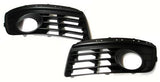 VW/Audi Jetta OE Bumper Grills Set with Fog Holes, Mk5 | 1K0853665-666E9B9