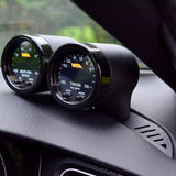 CJM Industries Textured Right Hand Drive - MK7/7.5 GTI & Golf R V3 Dual Gauge Pod (52mm)- 2015+ 2018009-V3D-TX-RHD