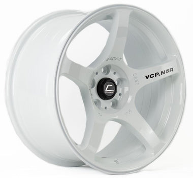 Cosmis Racing N5R White Wheel 18x9 +15mm 5x114.3 | N5R-1890-15-5x114.3-W