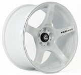 Cosmis Racing N5R White Wheel 18x9 +15mm 5x114.3 | N5R-1890-15-5x114.3-W