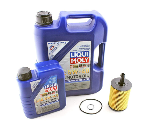 Oil Service Kit - Liqui Moly Leichtlauf High Tech 5w40 - VW Mk4 24v VR6