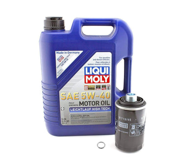 Oil Service Kit - Liqui Moly Leichtlauf High Tech (5w-40) - VW/Audi 2.0T TSi