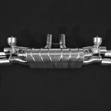Capristo Porsche 536 Cayenne Turbo/Turbo E-Hybrid/GTS (19+) - Valved Exhaust with Mid-Silencer Delete and Carbon Tips (CES3)