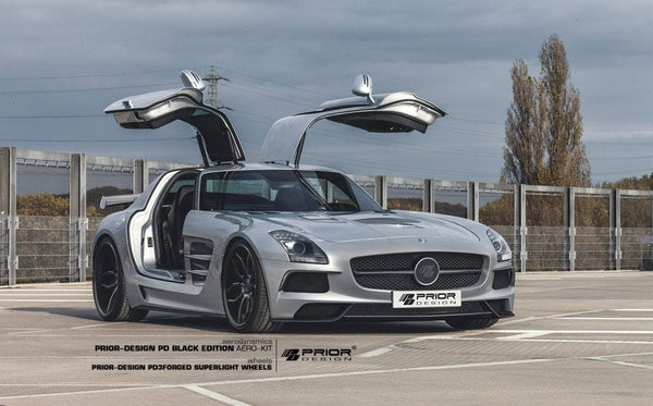 Prior Design Prior Design PD Black Edition Front Fenders (must be used with side skirts) | Mercedes SLS models 4260609892970