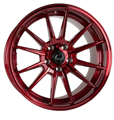Cosmis Racing R1 Hyper Red Wheel 18x9.5 +35mm 5x114.3 | R1-1895-35-5x114.3-HR