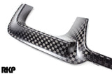 RKP RKP BMW F10 M5 Carbon Front Lip - Checkerboard Weave RKP-M5check