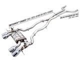 AWE Tuning SwitchPath / Chrome Silver AWE Tuning Catback Exhaust Suite - BMW / G8X / M3 / M4 3025-43480