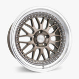 ESR Wheels 18x8.5 / 5x112 (Custom Drill) et30 / cb67.1 ESR Wheels SR1 18" 5x112 (Custom Drill) Matte Bronze w/ Machined Lip 88551430-SR01MBRNZ-ML-5X112