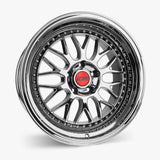 ESR Wheels 19x10.5 / 5x120 et22 / cb ESR Wheels SR1 19" 5x120 Vacuum Black Chrome w/ Vacuum Black Chrome 90552022-SR01BLCHR