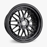 ESR Wheels 18x8.5 / 5x110 (Custom Drill) et30 / cb67.1 ESR Wheels SR5 18" 5x110 (Custom Drill) Gloss Black w/ Gloss Black 88551430-SR05GBLK-5X110
