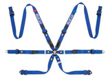 SPARCO Blue Sparco Prime H7 6 Point Harness 04821HMAZ