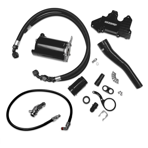 034 Motorsport Stage 2 Billet Catch Can Kit - VW/Audi / 8V - 8V.5 / S3 / Mk7 - Mk7.5 / Golf R / AWD | 034-101-1020