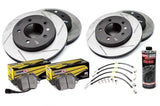 Audi A3 2.0T | VR6 FWD | Stoptech Slotted Rotor Kit with Pads