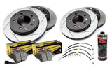Mk1 TT 225 | Stoptech Slotted Rotor Kit with Pads