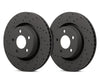 Hawk Talon 2006 Audi A3 Drilled and Slotted Rear Brake Rotor Set