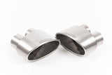 Milltek Resonated Cat-Back Exhaust System / Brushed Titanium Milltek Performance Exhaust System (Audi RS5 B9 Sportback) SSXAU835