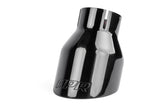 APR APR Double-Walled 4" Slash-Cut Tips (Polished Diamond Black) - Set of 2 TPK0003