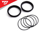 Unitronic 60mm (TTE1020 Hybrid Turbo) Unitronic Adapter Ring Set for C8 4.0TT Turbo Inlets