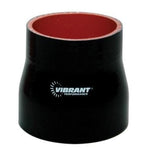 Vibrant Vibrant 4 Ply Reinforced Silicone Transition Connector - 2.75in I.D. x 3in I.D. x 3in long