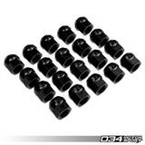034 Motorsport 034Motorsport Bullet Nose Stud and Nut Bundles M14x1.5 Pitch (Pack of 20)
