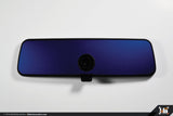 Klii Motorwerkes Golf R MkVII (Mk7) - 2015-Current VW Rear View Mirror Overlay - Lapiz Blue Metallic K46RM8